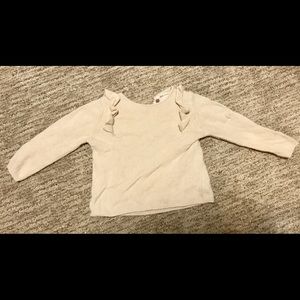 Zara toddler girls knit sweater